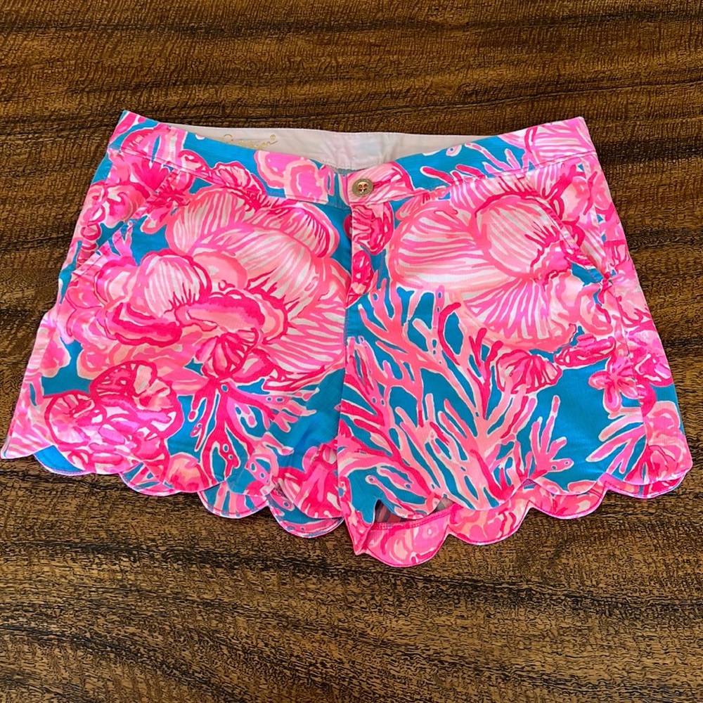 Lilly Pulitzer Pattern 5” Buttercup Knit Shorts